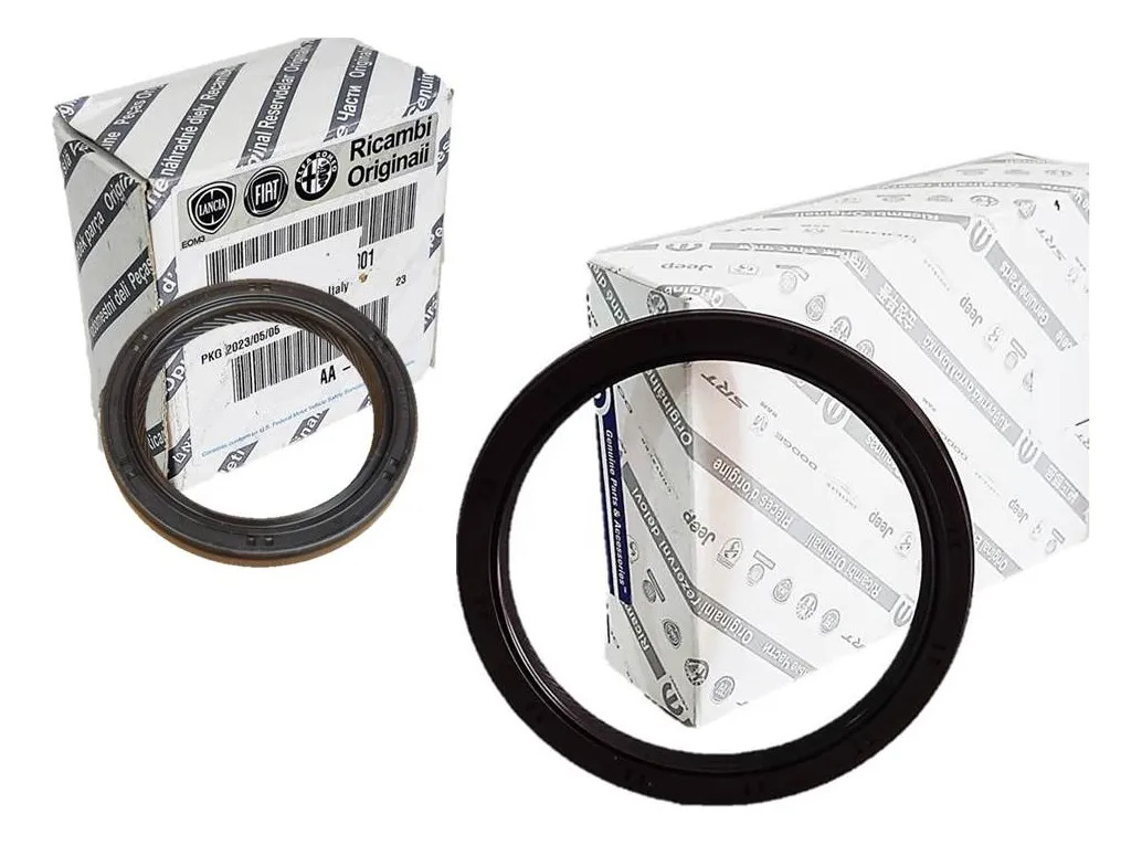 Kit 2 Retentor Polia Diant/ Volante Motor Freemont Toro 2.4